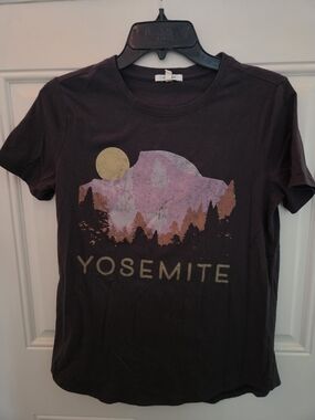 Maurices Dark Purple Crewneck Tee